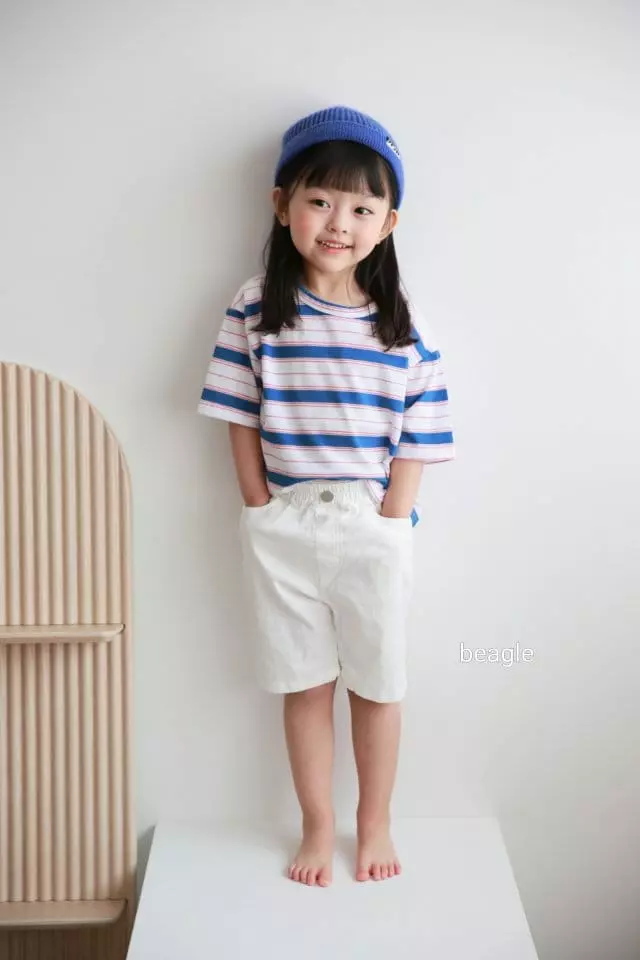 Beagle - Korean Children Fashion - #discoveringself - Stripe Tee - 7