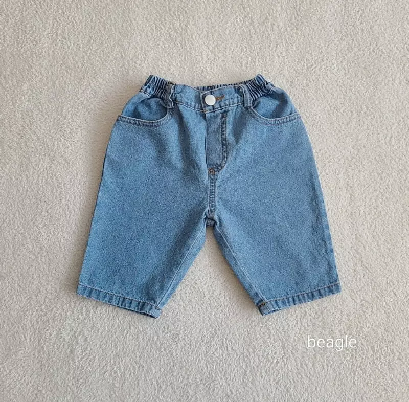 Beagle - Korean Children Fashion - #fashionkids - Awesome Capri Jeans - 3
