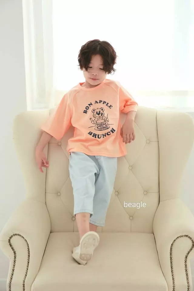 Beagle - Korean Children Fashion - #fashionkids - Brunch Bear Tee - 9