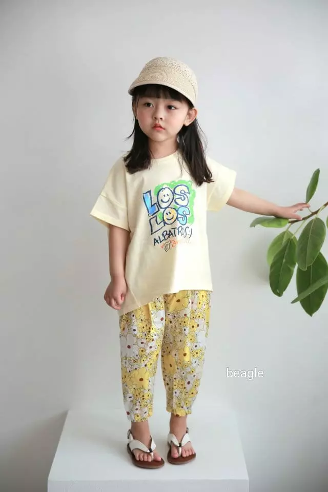 Beagle - Korean Children Fashion - #fashionkids - Manung Flower Pants - 6