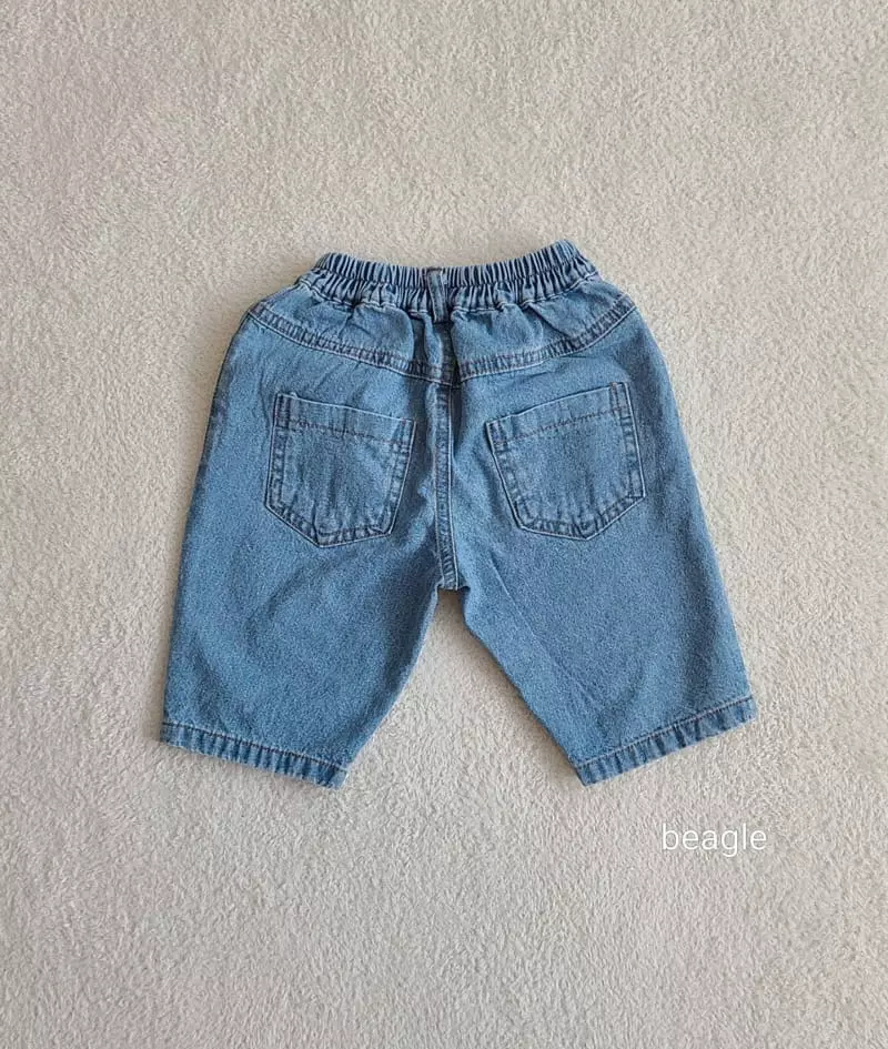 Beagle - Korean Children Fashion - #fashionkids - Awesome Capri Jeans - 4