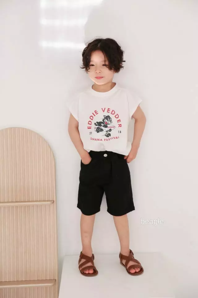 Beagle - Korean Children Fashion - #kidsshorts - Surfing Tee