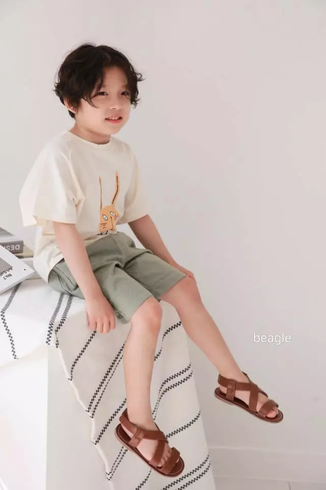 Beagle - Korean Children Fashion - #kidsshorts - Rabbit Tee - 11