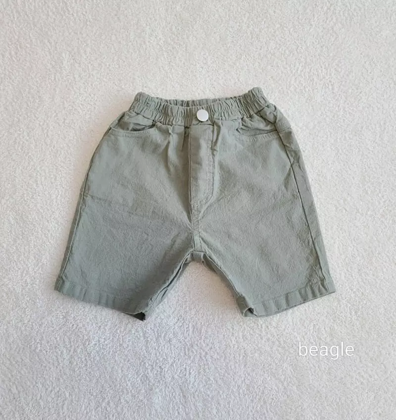 Beagle - Korean Children Fashion - #kidsstore - Best Linen Span Shorts - 3