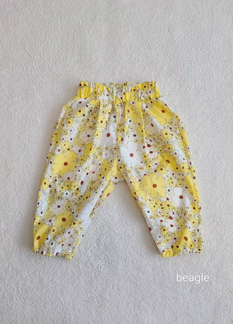 Beagle - Korean Children Fashion - #kidsstore - Everwhere Wear Flower Pants - 2
