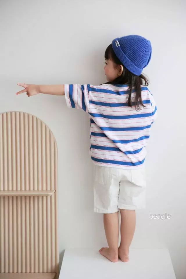 Beagle - Korean Children Fashion - #kidsstore - Stripe Tee - 10