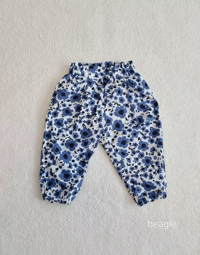 Beagle - Korean Children Fashion - #kidzfashiontrend - Everwhere Wear Flower Pants - 3
