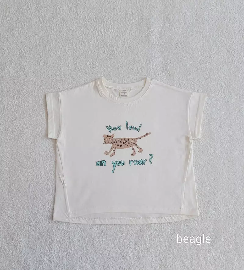 Beagle - Korean Children Fashion - #kidzfashiontrend - Cheetah Paint Tee - 2