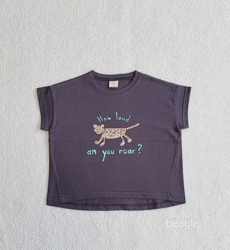 Beagle - Korean Children Fashion - #Kfashion4kids - Cheetah Paint Tee - 4