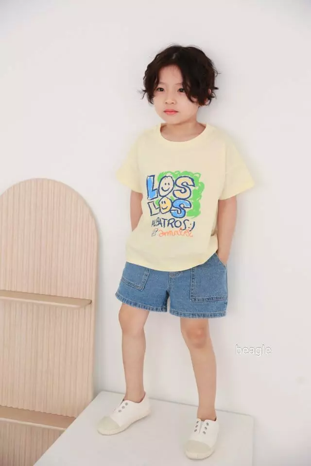Beagle - Korean Children Fashion - #littlefashionista - Plans Denim Shorts - 10