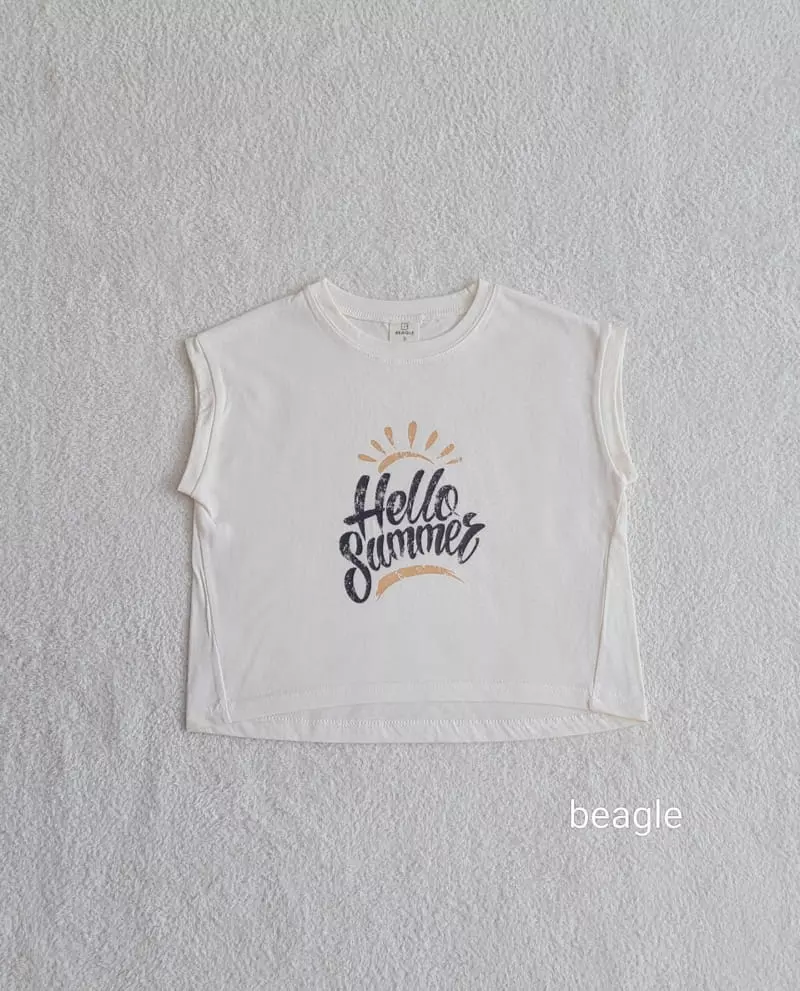 Beagle - Korean Children Fashion - #magicofchildhood - Hello Summer Tee - 2