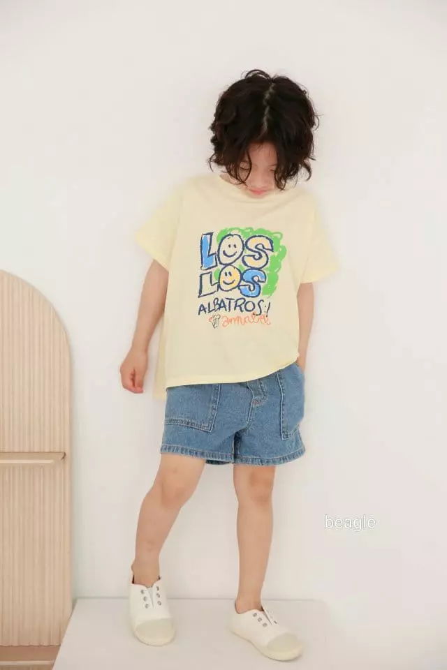 Beagle - Korean Children Fashion - #magicofchildhood - Plans Denim Shorts - 11
