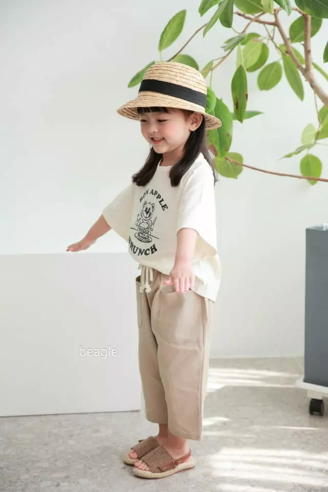 Beagle - Korean Children Fashion - #magicofchildhood - Brunch Bear Tee
