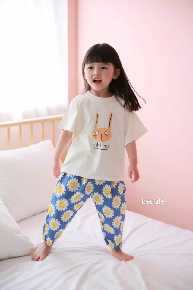 Beagle - Korean Children Fashion - #minifashionista - Rabbit Tee - 3
