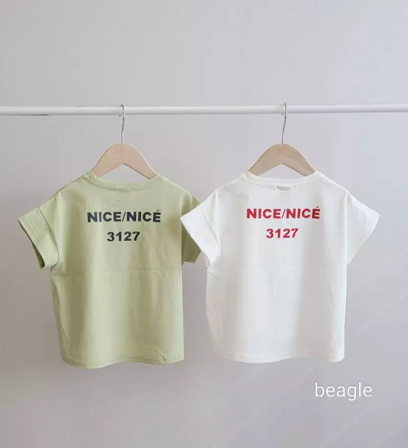 Beagle - Korean Children Fashion - #prettylittlegirls - Nicke Paint Tee