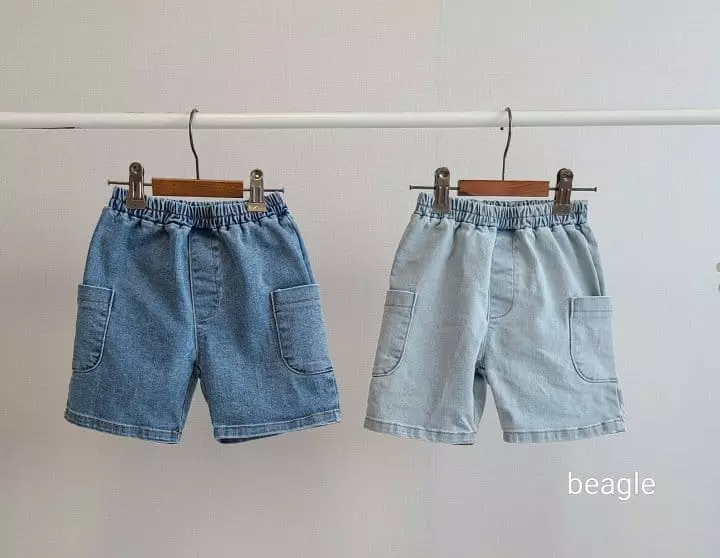 Beagle - Korean Children Fashion - #prettylittlegirls - Span Good Denim SHOrts - 11