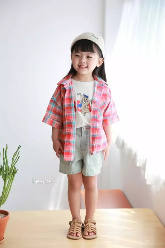 Beagle - Korean Children Fashion - #prettylittlegirls - Bear Paint Tee - 6