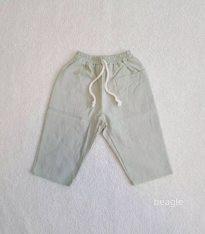 Beagle - Korean Children Fashion - #prettylittlegirls - Need Linen Capri Pants - 4