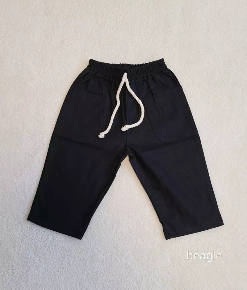 Beagle - Korean Children Fashion - #toddlerclothing - Need Linen Capri Pants - 5