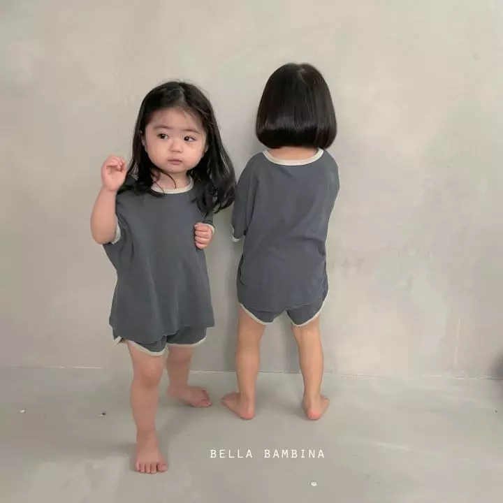 Bella Bambina - Korean Baby Fashion - #babyboutiqueclothing - Bebe Brechel Top Bottom Set - 7