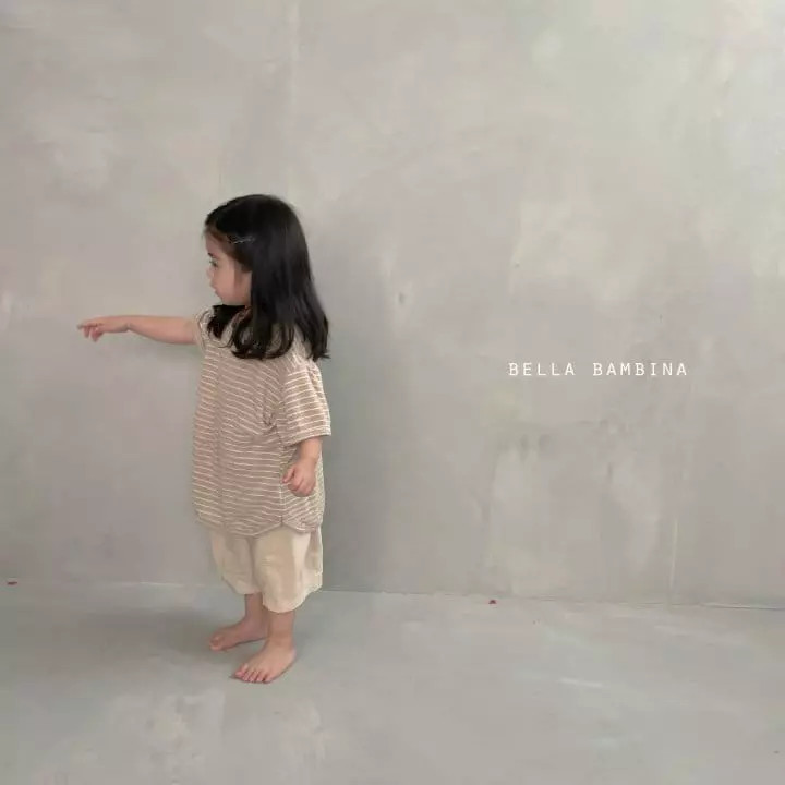 Bella Bambina - Korean Baby Fashion - #babyclothing - Bebe Banban Stripes Tee - 5