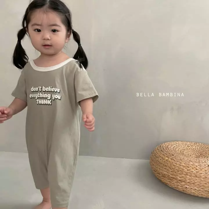 Bella Bambina - Korean Baby Fashion - #babyclothing - Bebe Piping Bodysuit - 2