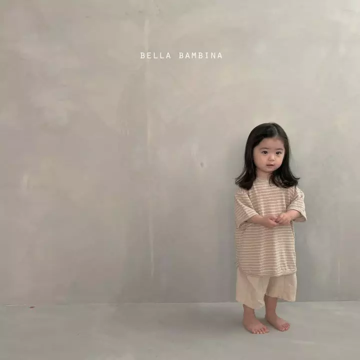 Bella Bambina - Korean Baby Fashion - #babyfashion - Bebe Banban Stripes Tee - 6