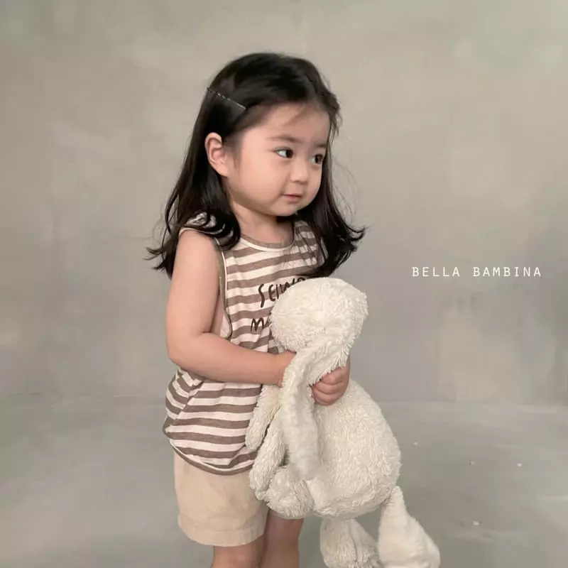 Bella Bambina - Korean Baby Fashion - #babyfashion - Morning Mango Sleeveless Tee - 10