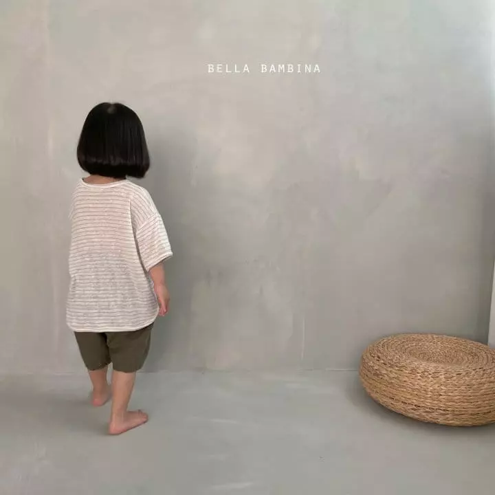 Bella Bambina - Korean Baby Fashion - #babyfever - Bebe Banban Stripes Tee - 7