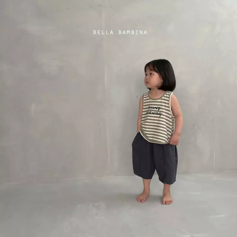 Bella Bambina - Korean Baby Fashion - #babyfever - Morning Mango Sleeveless Tee - 11