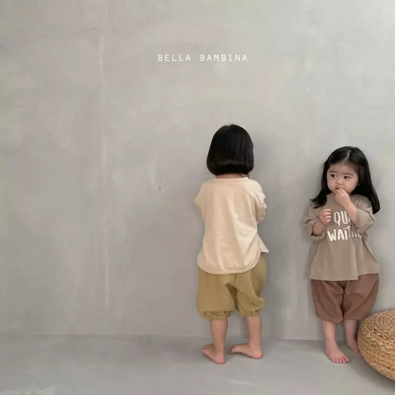 Bella Bambina - Korean Baby Fashion - #babyfever - Nero Linen Pants - 5