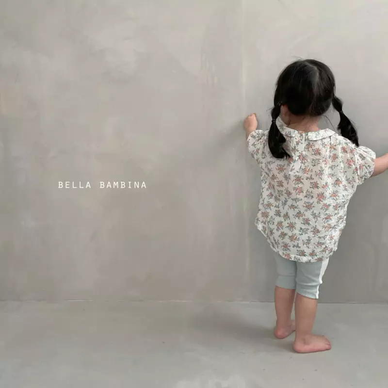 Bella Bambina - Korean Baby Fashion - #babyfever - Bebe Line Color Leggings - 4
