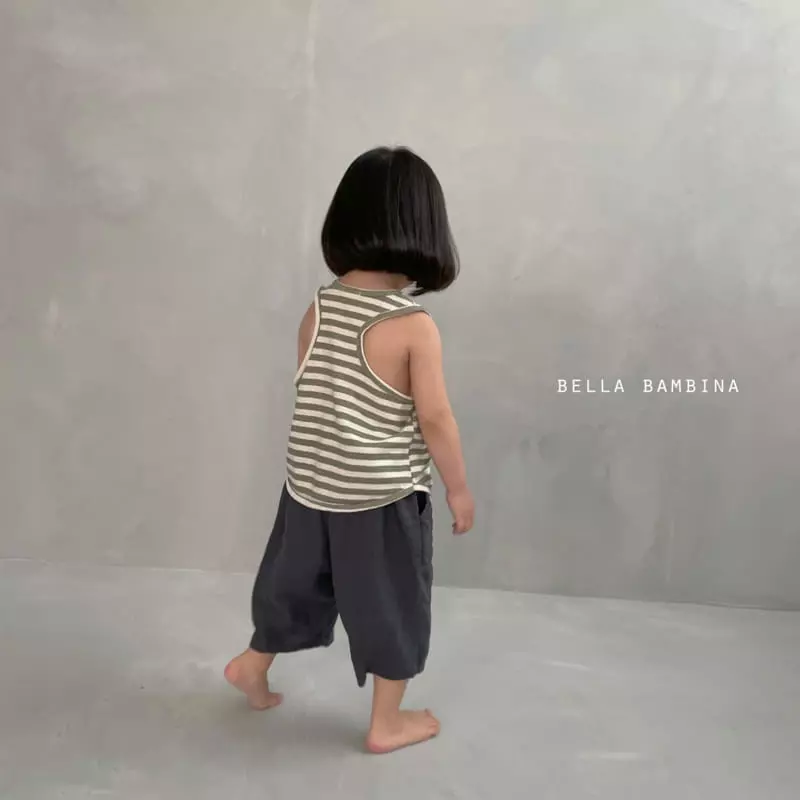 Bella Bambina - Korean Baby Fashion - #babygirlfashion - Morning Mango Sleeveless Tee - 12