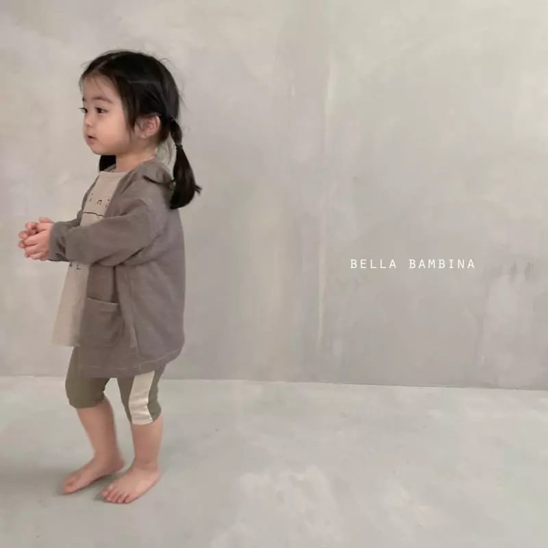 Bella Bambina - Korean Baby Fashion - #babylifestyle - Bebe Line Color Leggings - 5
