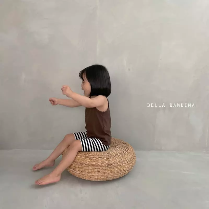Bella Bambina - Korean Baby Fashion - #babyoninstagram - Stripes Short Leggings - 10