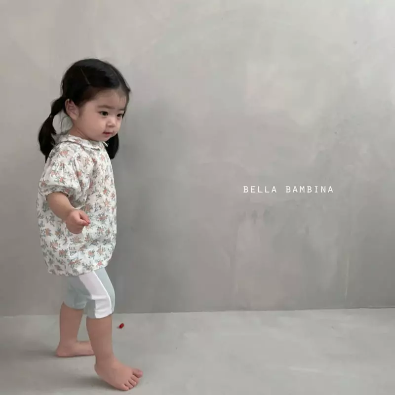 Bella Bambina - Korean Baby Fashion - #babyootd - Bebe Line Color Leggings - 7