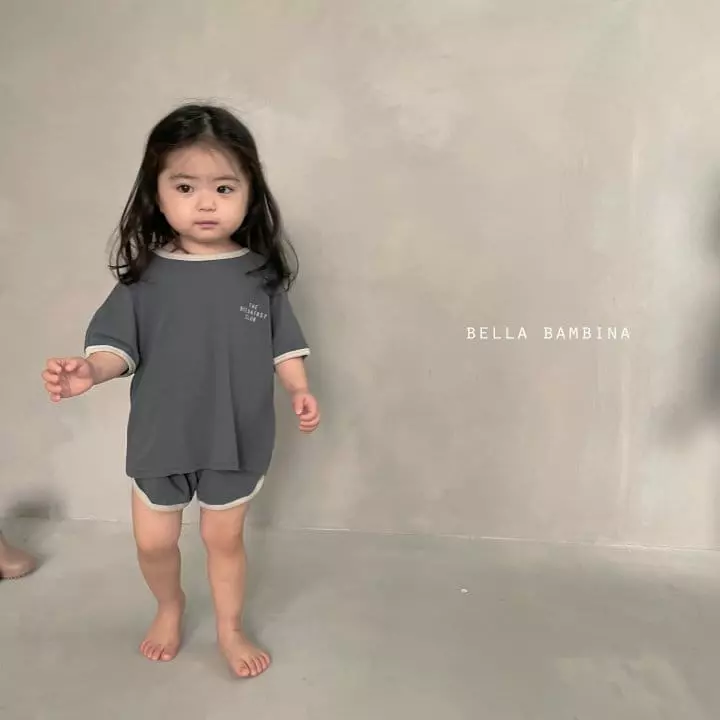 Bella Bambina - Korean Baby Fashion - #babyoutfit - Bebe Brechel Top Bottom Set