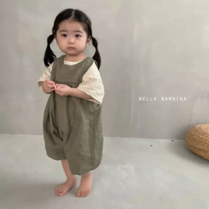 Bella Bambina - Korean Baby Fashion - #babyoutfit - Bebe Mini Pocket Tee - 11