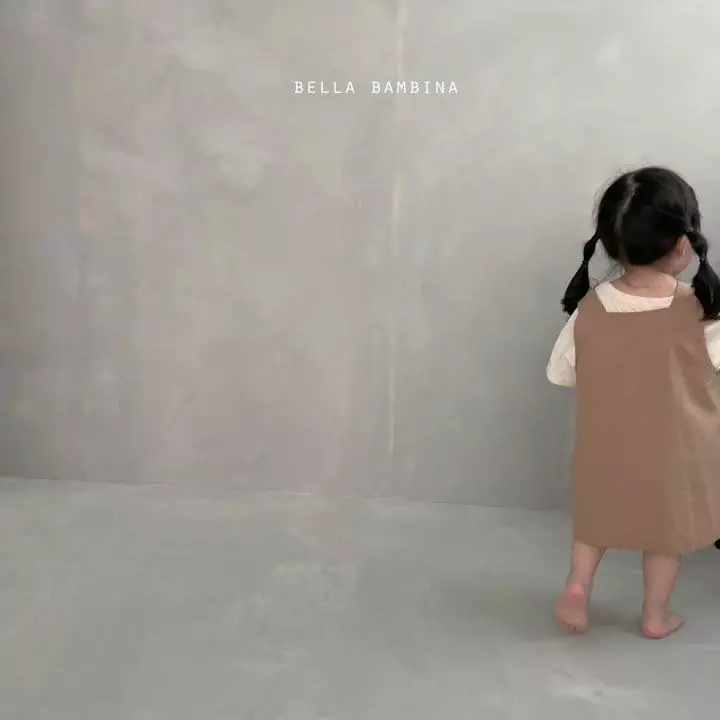 Bella Bambina - Korean Baby Fashion - #babyoutfit - Bebe A Dungarees One-piece - 6