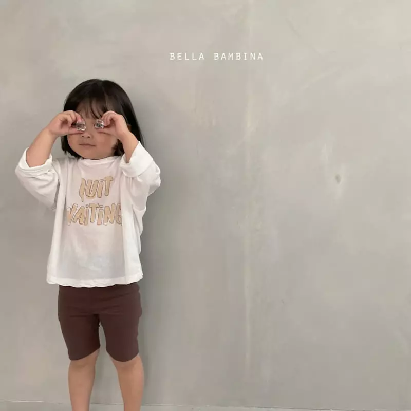 Bella Bambina - Korean Baby Fashion - #babyoutfit - Muzi Short Leggings - 2