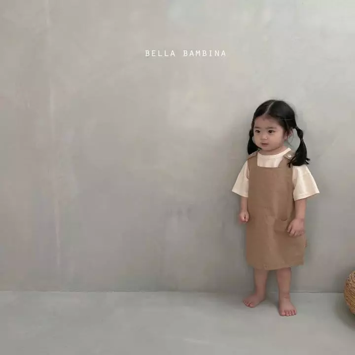 Bella Bambina - Korean Baby Fashion - #babywear - Bebe A Dungarees One-piece - 7