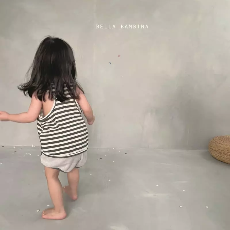 Bella Bambina - Korean Baby Fashion - #onlinebabyshop - Morning Mango Sleeveless Tee - 5