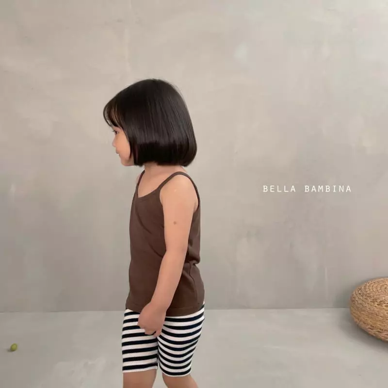 Bella Bambina - Korean Baby Fashion - #onlinebabyshop - Stripes Short Leggings