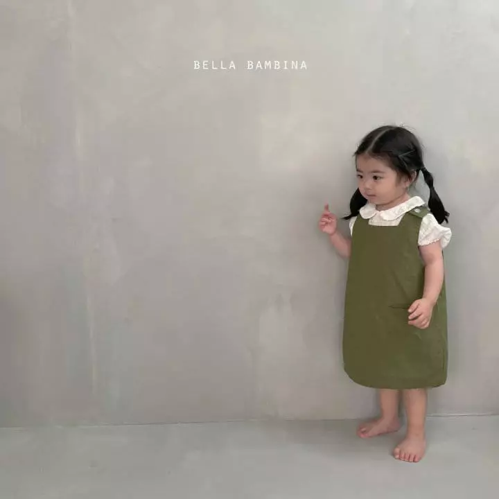 Bella Bambina - Korean Baby Fashion - #smilingbaby - Bebe A Dungarees One-piece - 10
