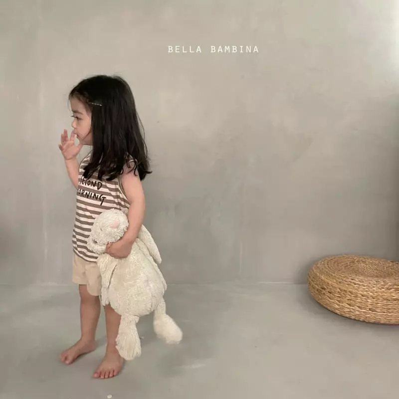 Bella Bambina - Korean Baby Fashion - #smilingbaby - Morning Mango Sleeveless Tee - 6