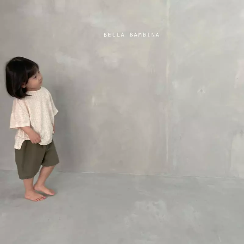 Bella Bambina - Korean Children Fashion - #Kfashion4kids - Slit Stripes Tee - 8