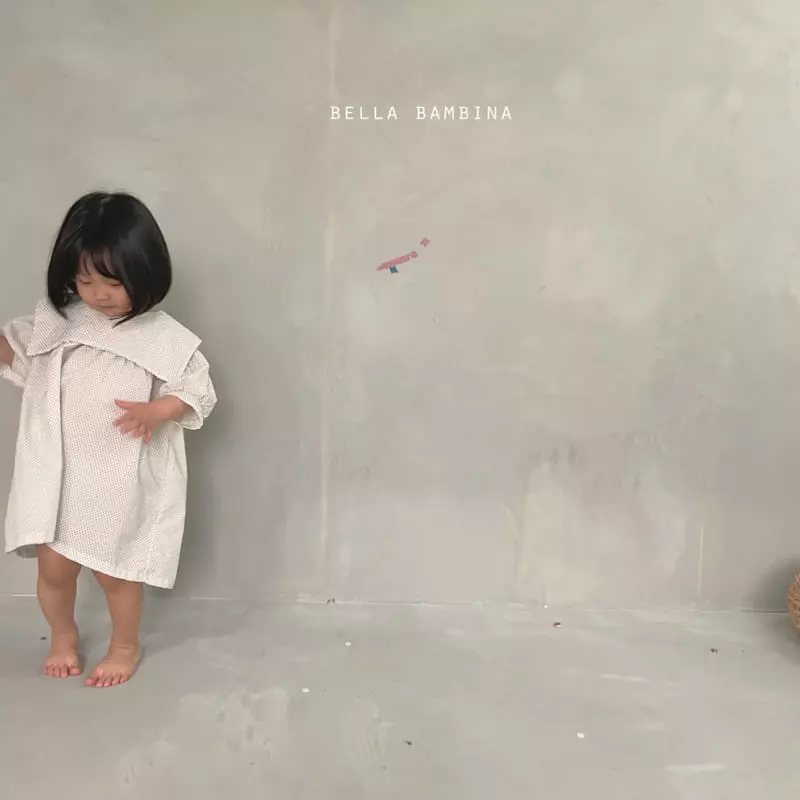 Bella Bambina - Korean Children Fashion - #childofig - Sailor Collar One-piece - 9