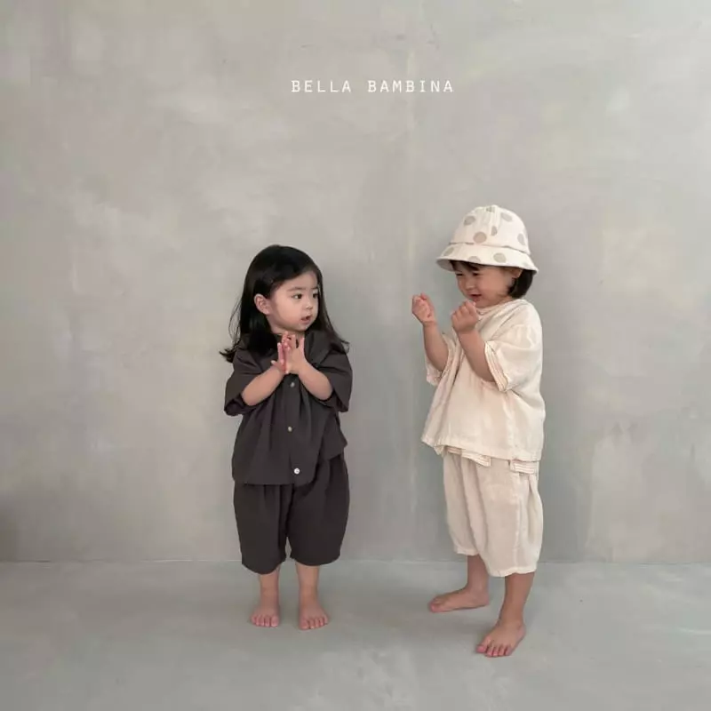Bella Bambina - Korean Children Fashion - #childofig - Onui Muzi Top Bottom Set