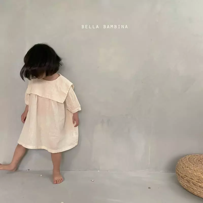 Bella Bambina - Korean Children Fashion - #childrensboutique - Sailor Collar One-piece - 10
