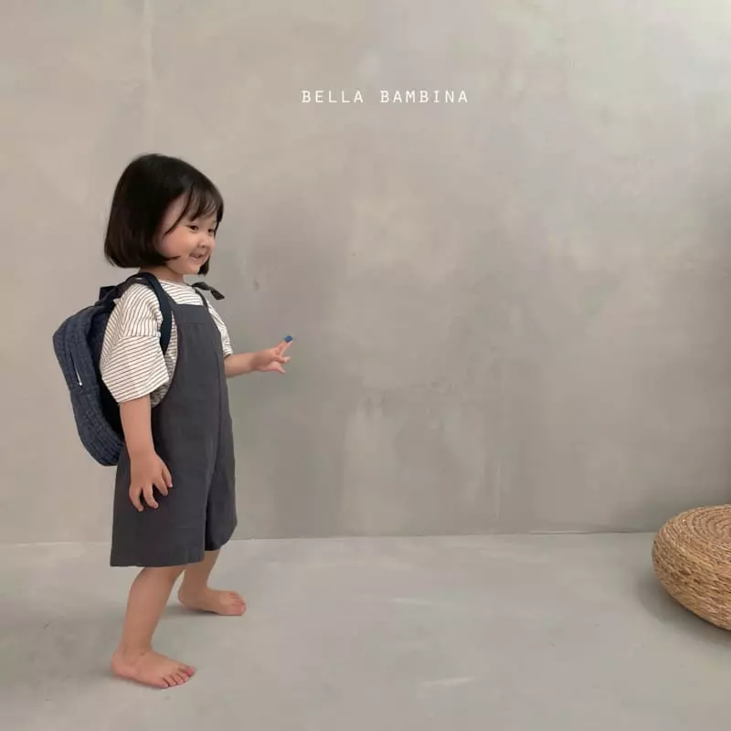 Bella Bambina - Korean Children Fashion - #designkidswear - Blan Jumpsuit - 8